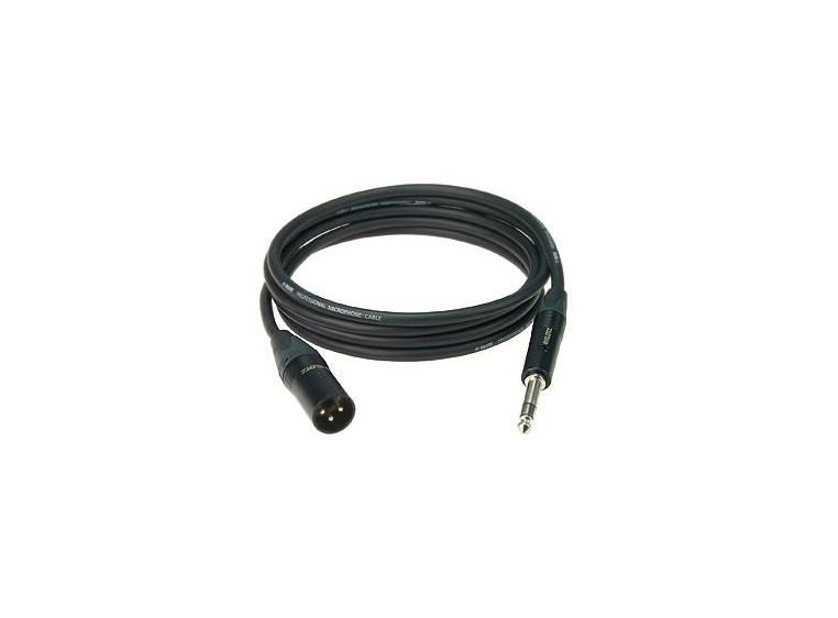 Klotz kabel XLR (M) - balansert jack (M) 10 m